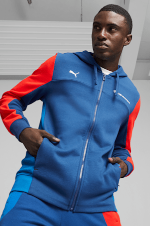 Survêtement molletonné à capuchon BMW M Motorsport Homme, Pro Blue-M color, extralarge